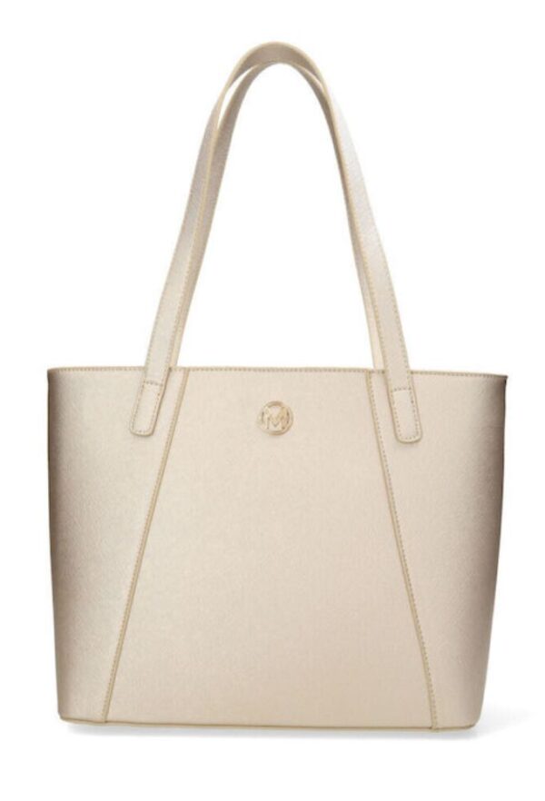 Mexx Γυναικεία Τσάντα Ώμου Χρυσή