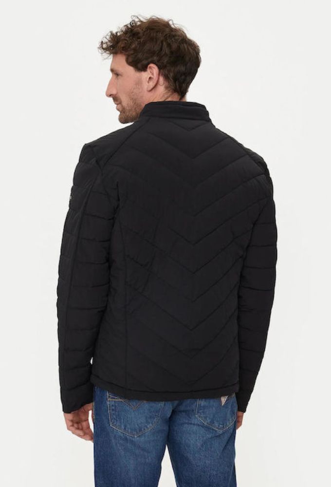 Guess Ανδρικό Μπουφάν Jet Black - Image 2