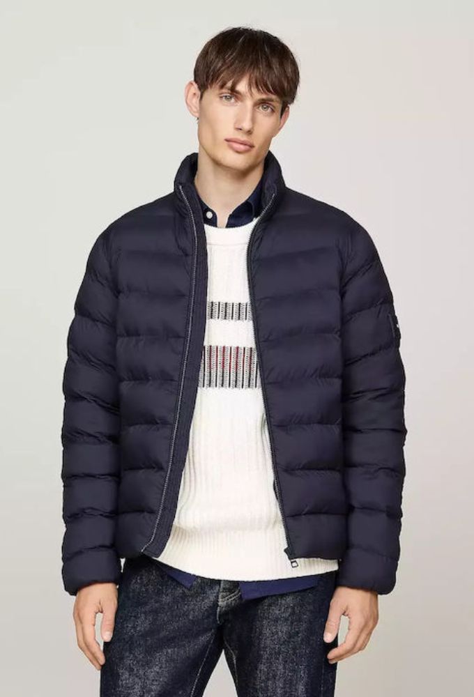 Tommy Hilfiger Ανδρικό Μπουφάν Puffer Μπλε