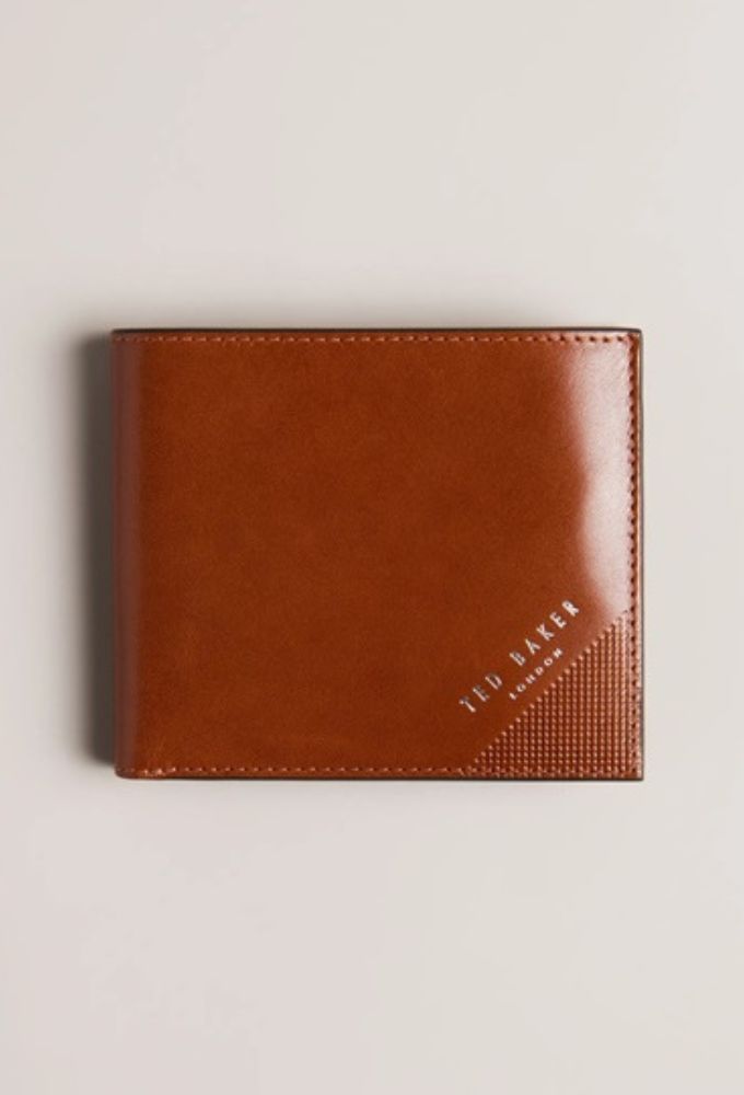 Ted Baker Ανδρικό Πορτοφόλι Kαφέ