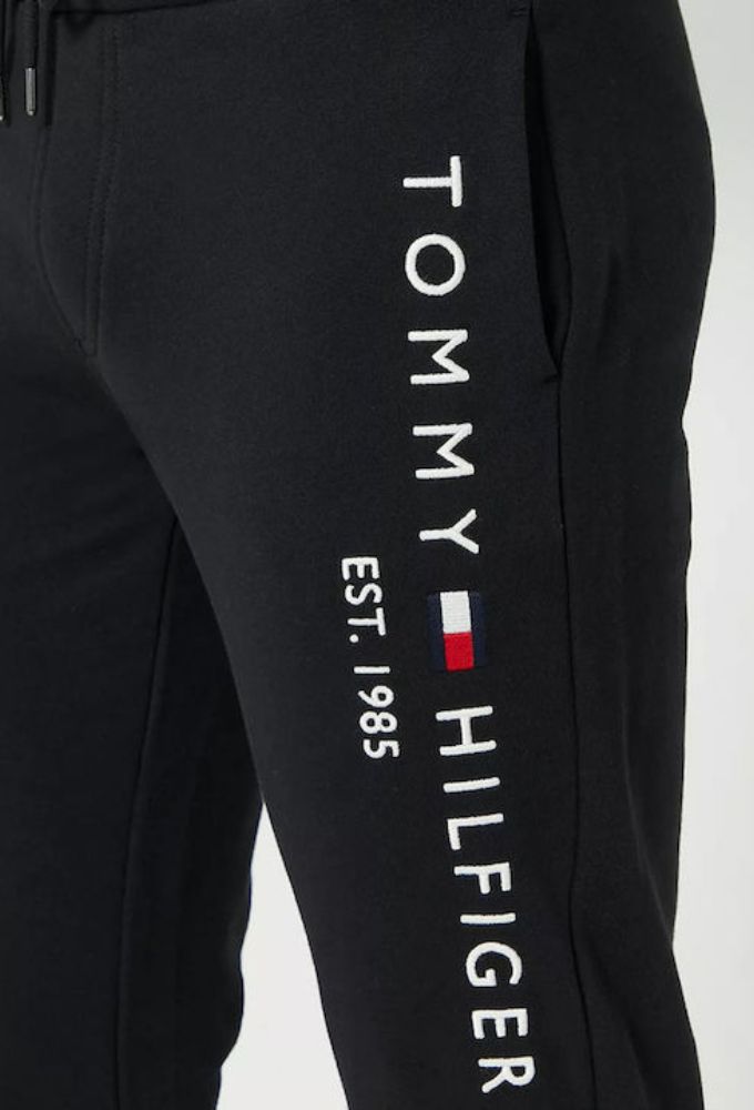 Tommy Hilfiger Παντελόνι Φόρμας με Λάστιχο Μαύρο - Image 2