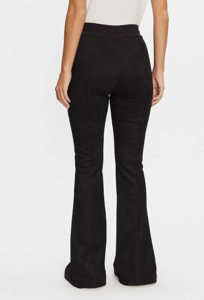 Guess Γυναικείο Υφασμάτινο Παντελόνι Μαύρο - Image 3