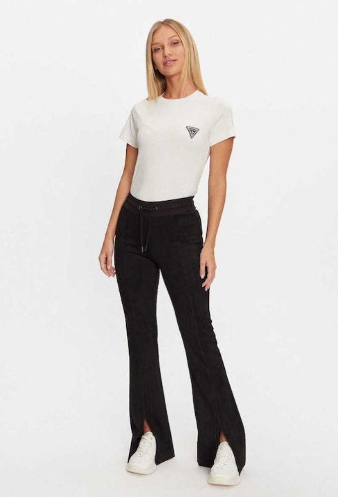 Guess Γυναικείο Υφασμάτινο Παντελόνι Μαύρο - Image 2