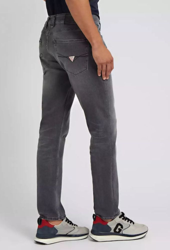 Guess Ανδρικό Παντελόνι Τζιν Γκρι - Image 2