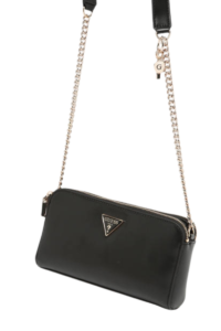 Guess Γυναικεία Τσάντα Ώμου Μαύρη με Αλυσίδα - Image 3