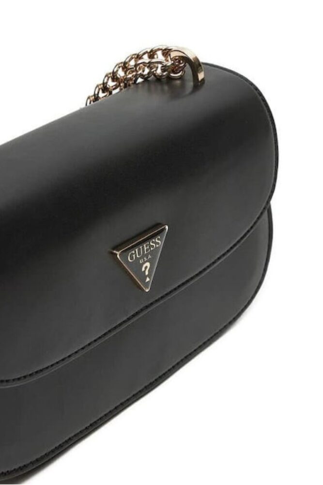 Guess Γυναικείο Τσαντάκι Ώμου Daryna Μαύρο - Image 3