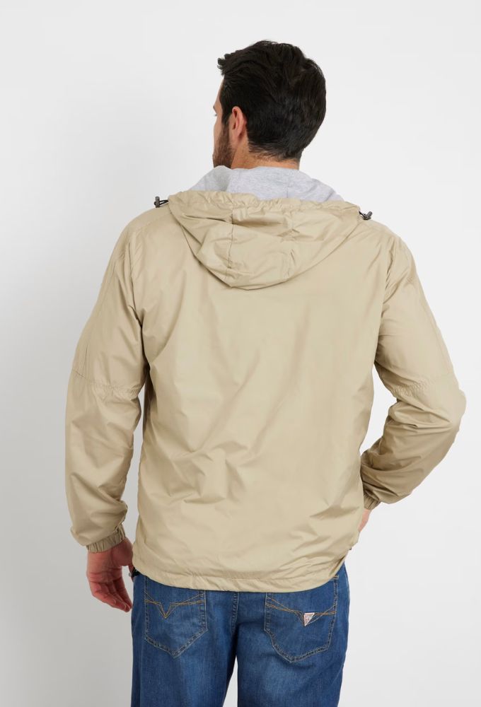 Guess Μπουφάν με Patch Μικρό Τριγωνικό Λογότυπο Μπεζ - Image 2