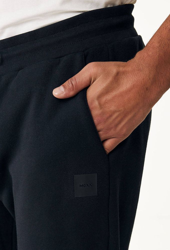 Mexx Ανδρικό Παντελόνι Φόρμας Mαύρο Regular Fit - Image 3