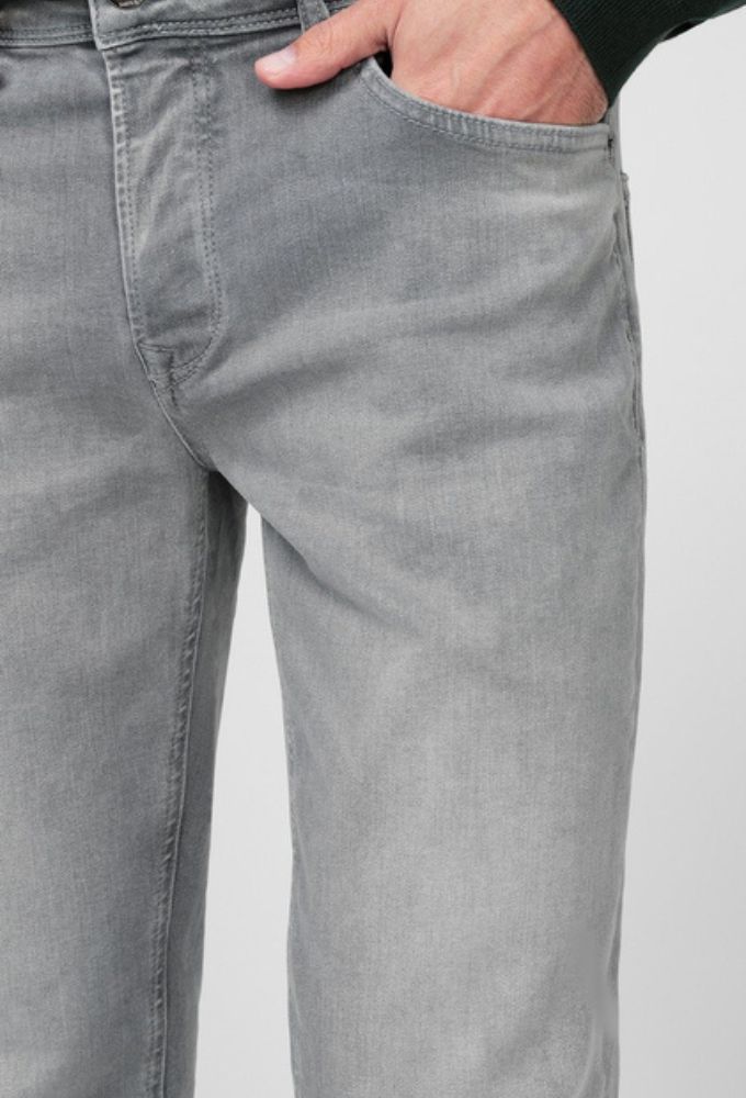 Mexx Ανδρικό Παντελόνι Τζιν Γκρί Ανοιχτό - Image 5