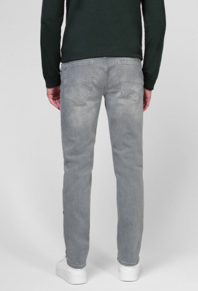 Mexx Ανδρικό Παντελόνι Τζιν Γκρί Ανοιχτό - Image 2
