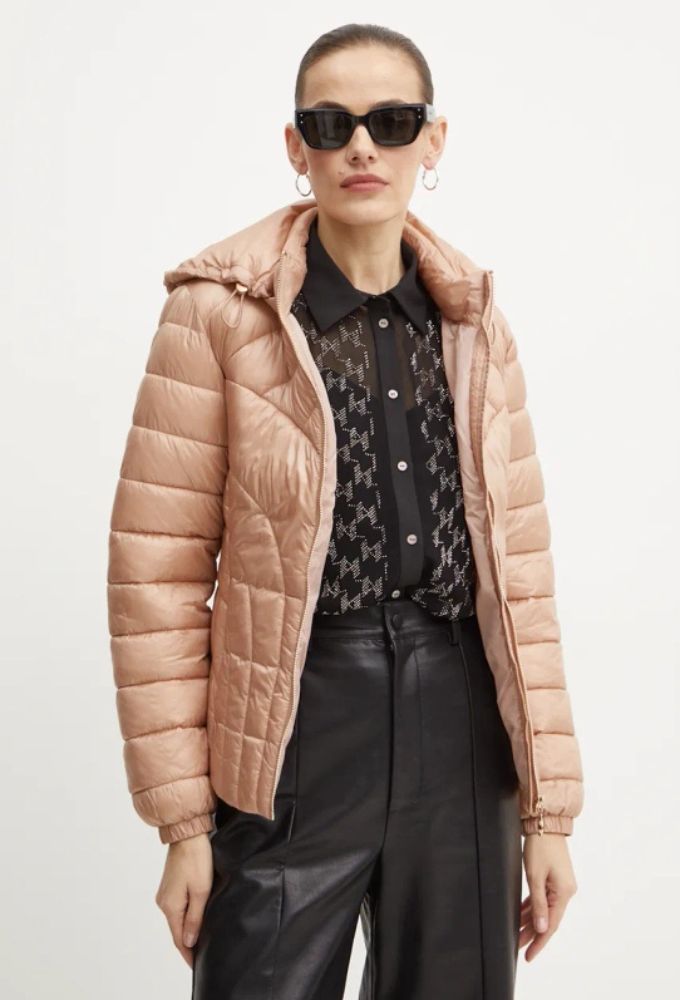 Liu Jo Mπουφάν Σομόν Μονόχρωμο - Image 3