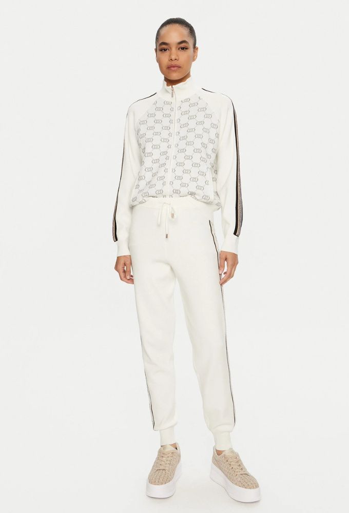 Liu Jo Sport Ζακέτα Λευκή Regular Fit - Image 3