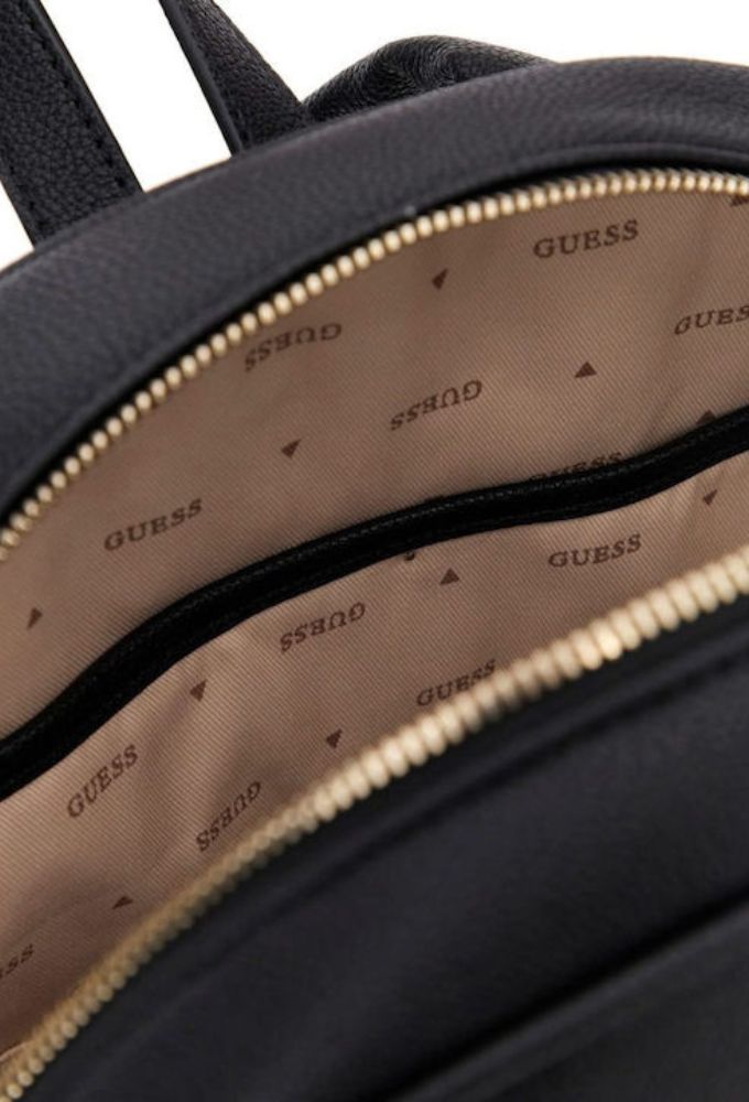 Guess Γυναικεία Τσάντα Πλάτης Μαύρη - Image 3