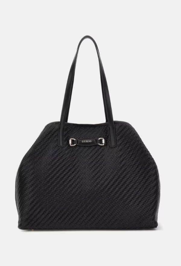 Guess Τσάντα Ώμου Shopper Μαύρη Vikky