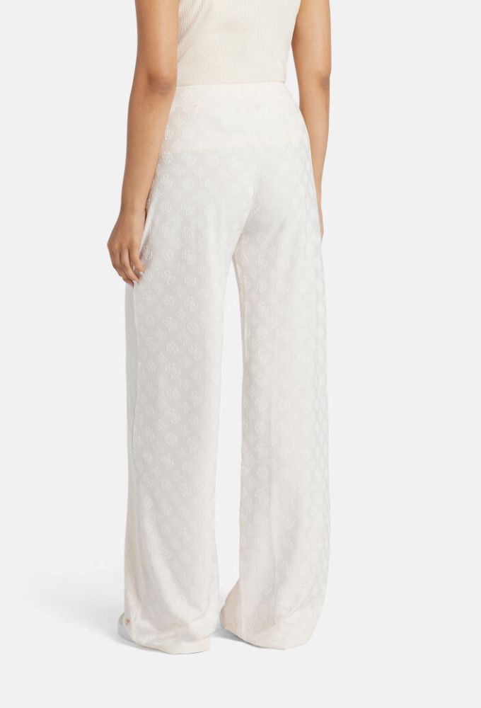 Guess Παντελόνι Φόρμας Μπεζ - Image 3