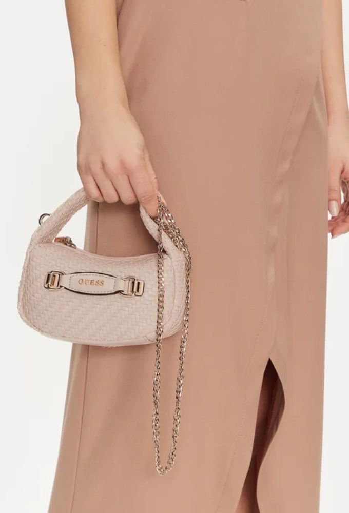 Guess Τσαντάκι Χειρός Aνοιχτό Ρόζ - Image 2