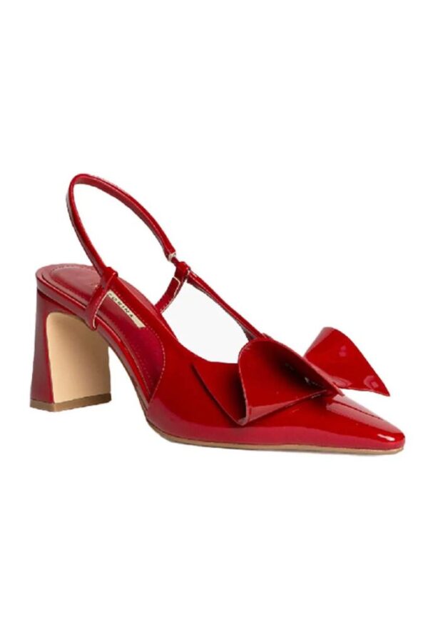 Corina Γόβες από Λουστρίνι με Ψηλό Τακούνι Kόκκινες