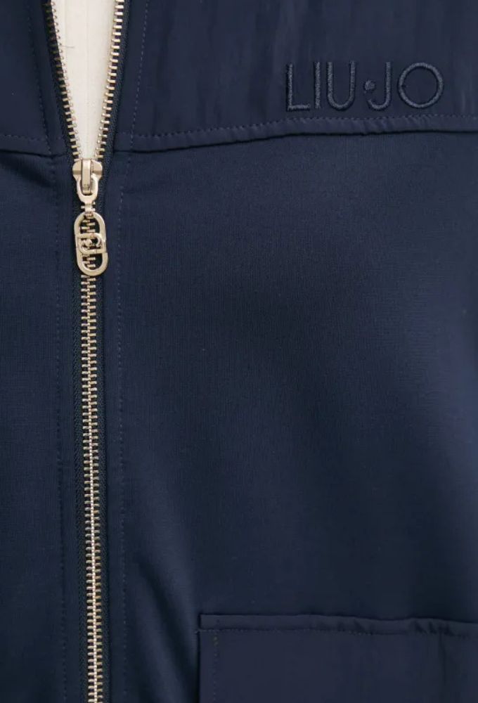 Liu Jo Γυναικείο Mπουφάν Ναυτικό Μπλέ - Image 5