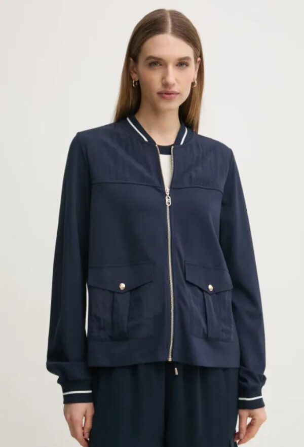 Liu Jo Γυναικείο Mπουφάν Ναυτικό Μπλέ