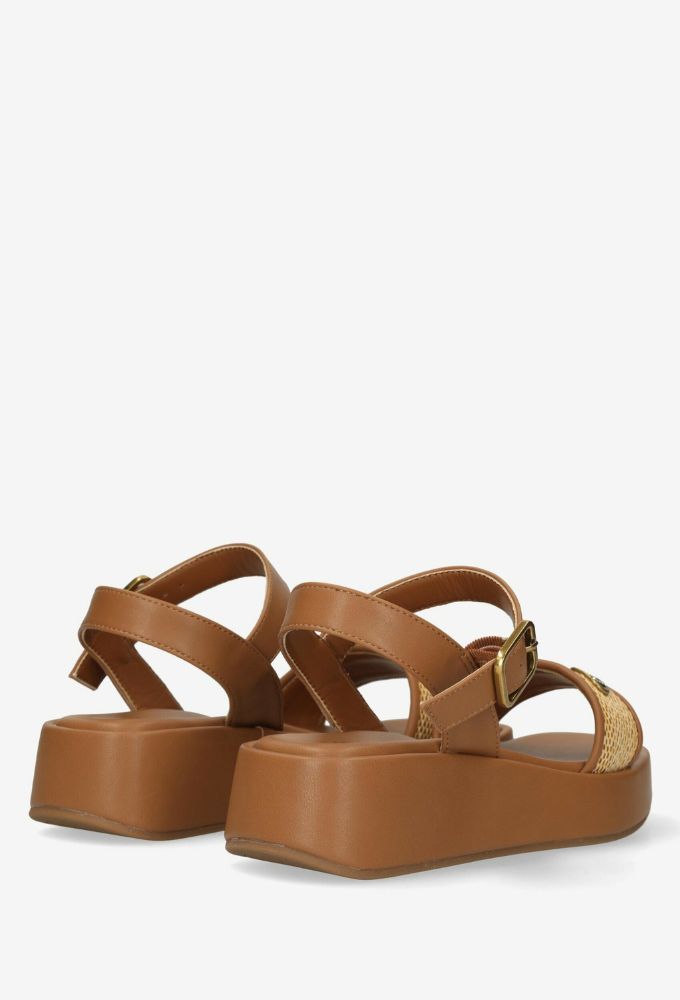 Mexx Γυναικεία Πέδιλα Καφέ - Image 4