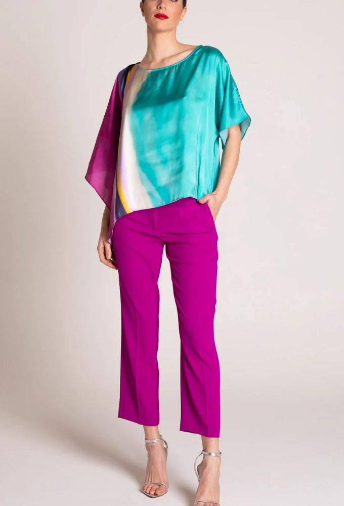 Edas Γυναικεία Πολύχρωμη Μπλούζα - Image 2