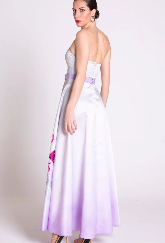 Edas Aμπιγιέ Maxi Φόρεμα Λιλά - Image 2