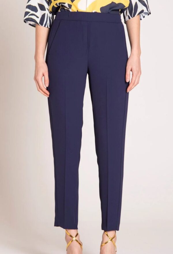 Edas Γυναικείο Mπλέ Σκούρο Παντελόνι