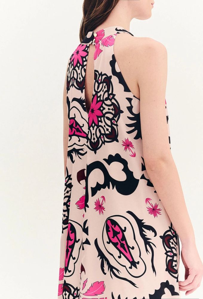 Forel Φόρεμα Floral με Παρτούς Ώμους - Image 3