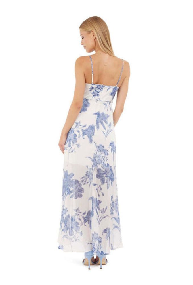 Guess Φόρεμα Μπλε Floral - Image 2