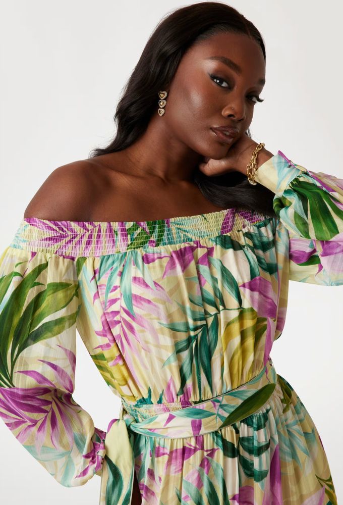 Guess Maxi Φόρεμα με Floral Τύπωμα - Image 4