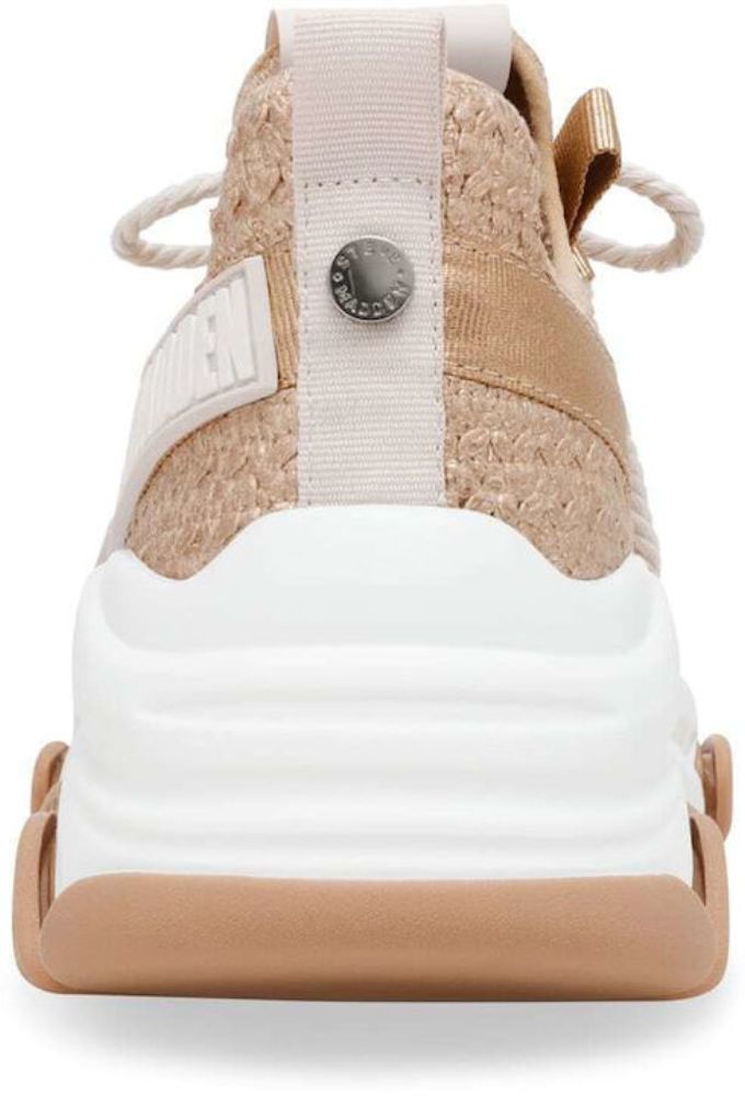 Steve Madden Γυναικεία Chunky Sneakers Μπρονζέ - Image 5