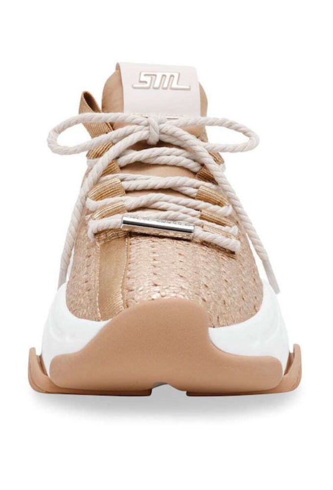 Steve Madden Γυναικεία Chunky Sneakers Μπρονζέ - Image 4