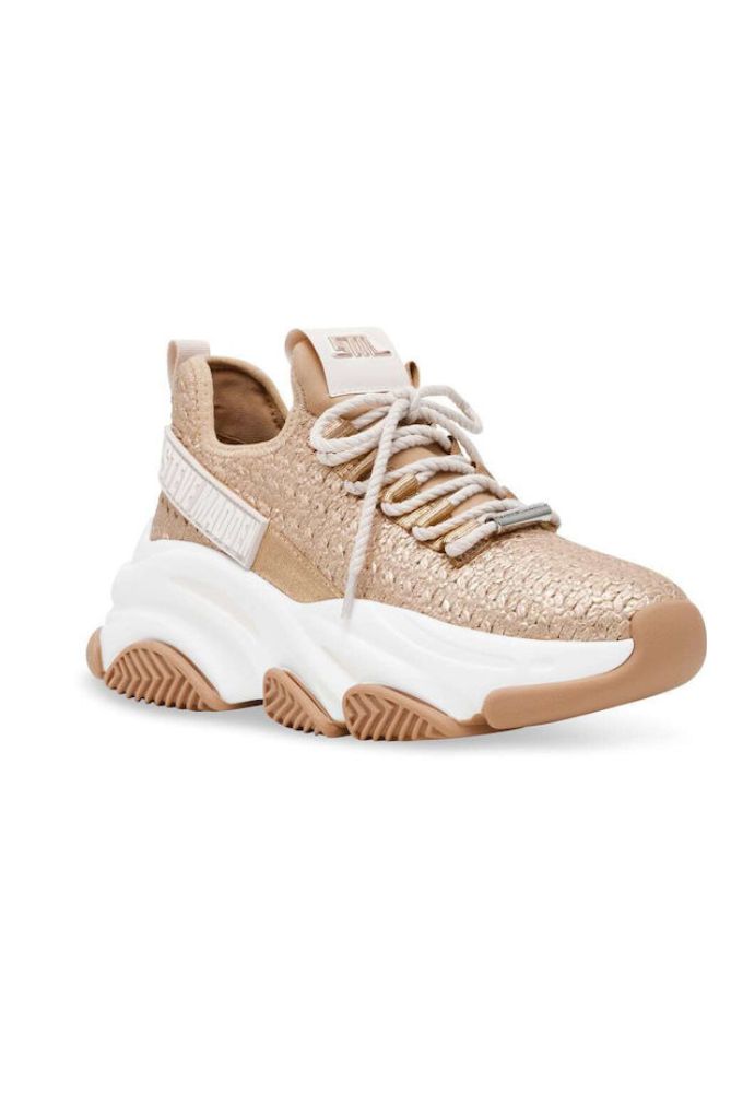Steve Madden Γυναικεία Chunky Sneakers Μπρονζέ - Image 2