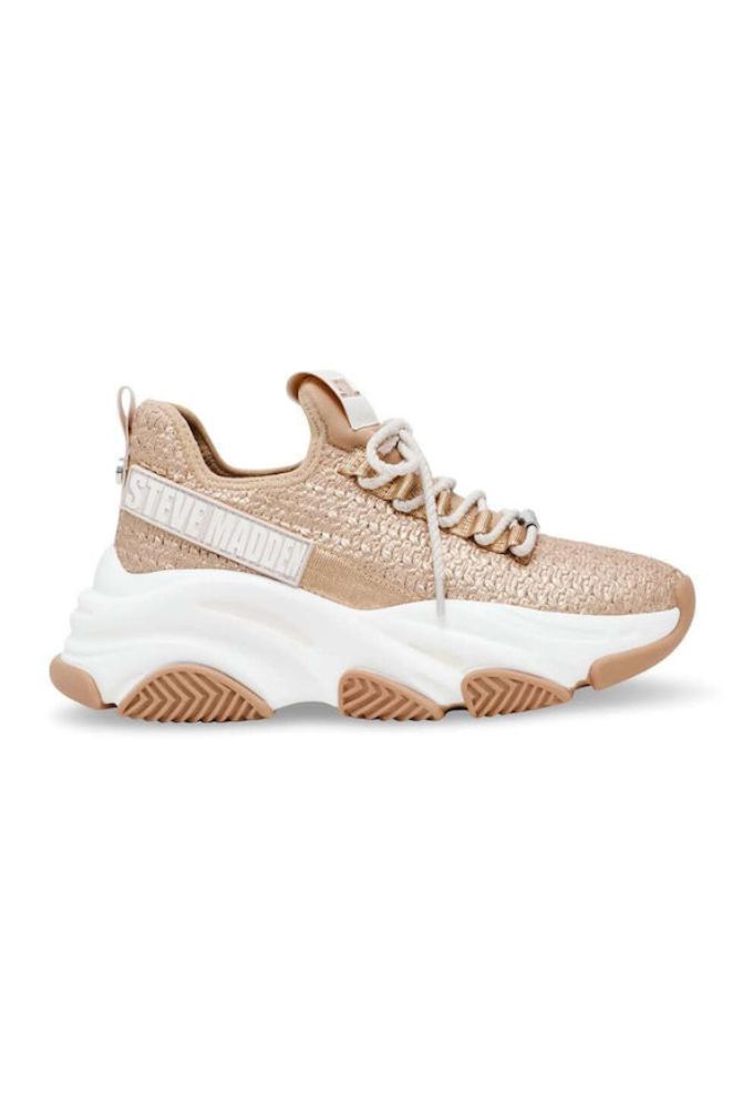 Steve Madden Γυναικεία Chunky Sneakers Μπρονζέ