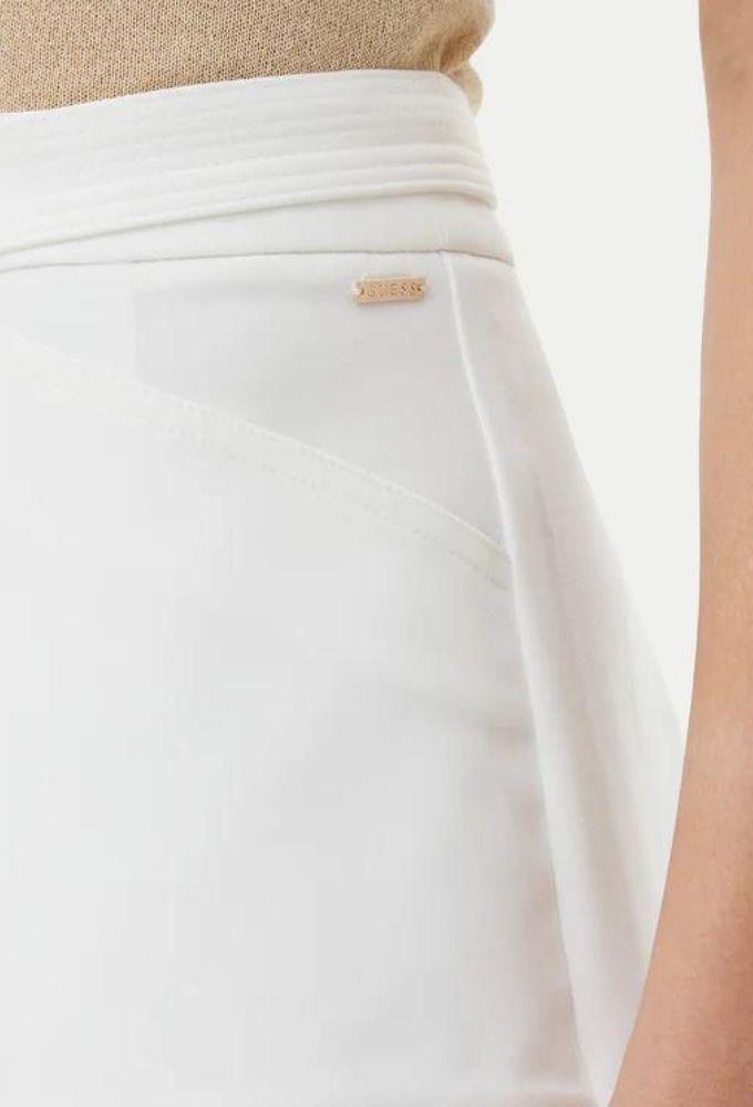 Guess Γυναικείο Σορτς Luminous White - Image 4