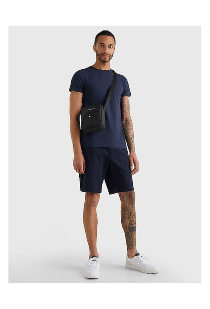 Tommy Hilfiger Ανδρική Τσάντα Ώμου / Χιαστί Μαύρη - Image 3