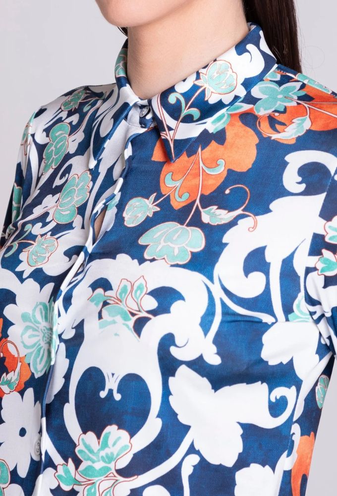 Edas Γυναικείο Eμπριμέ Πουκάμισο - Image 3