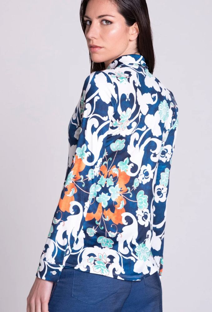 Edas Γυναικείο Eμπριμέ Πουκάμισο - Image 2