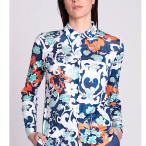 Edas Γυναικείο Eμπριμέ Πουκάμισο