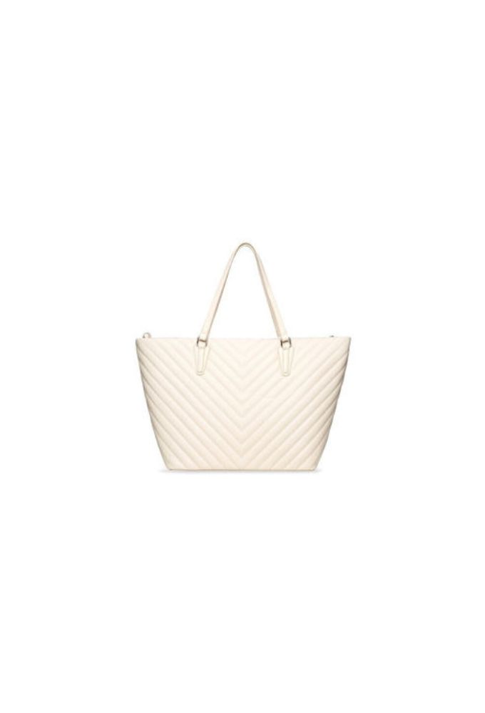 Steve Madden Γυναικεία Τσάντα Tote Χειρός Εκρού - Image 4