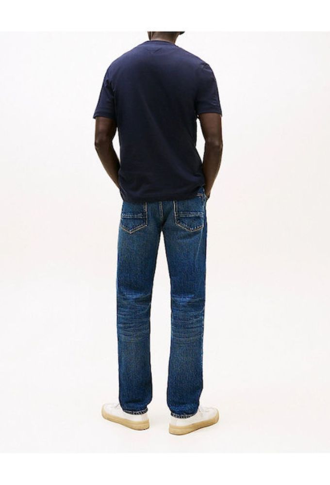 Tommy Hilfiger Crew Neck T-shirt Navy Blue - Image 3