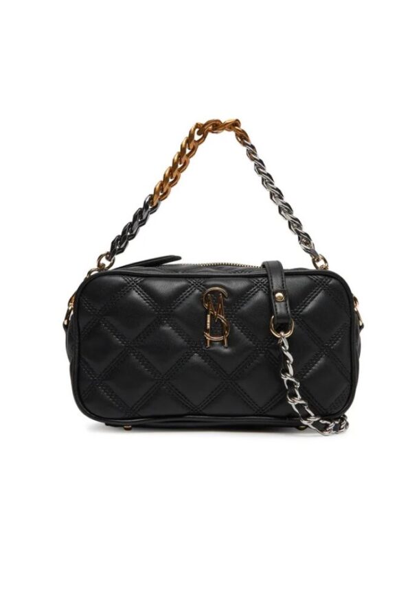 Steve Madden Γυναικεία Τσάντα Ώμου Mαύρη με Αλυσίδα