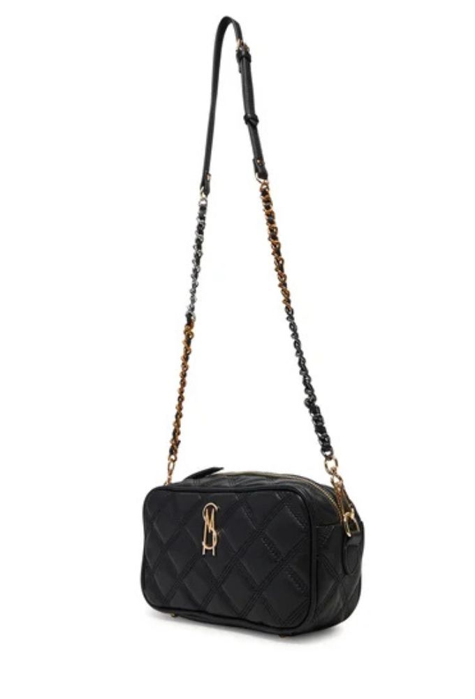 Steve Madden Γυναικεία Τσάντα Ώμου Mαύρη με Αλυσίδα - Image 3
