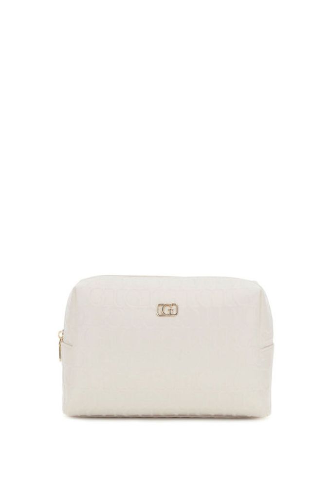 Guess Σετ Γυναικεία Τσάντα Χιαστί Μπεζ