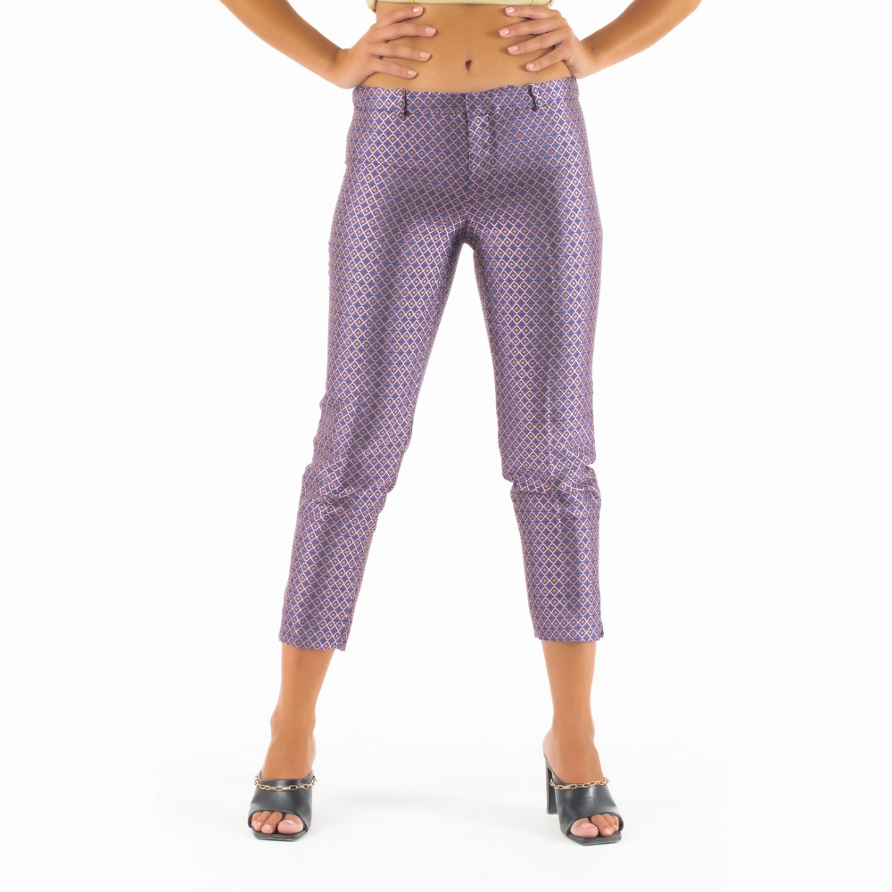 Mexx Γυναικείο Παντελόνι Capri Πολύχρωμο