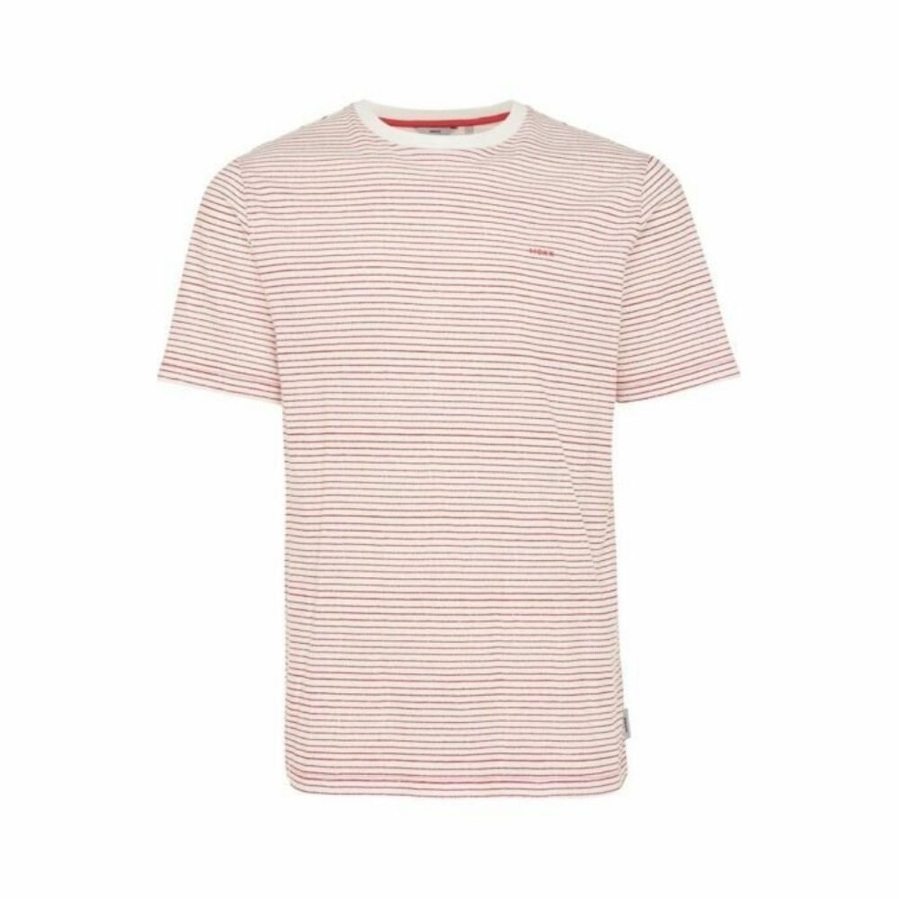 Mexx T-Shirt Ριγέ Λευκή - Κόκκινη Με Λαιμόκοψη - Image 5