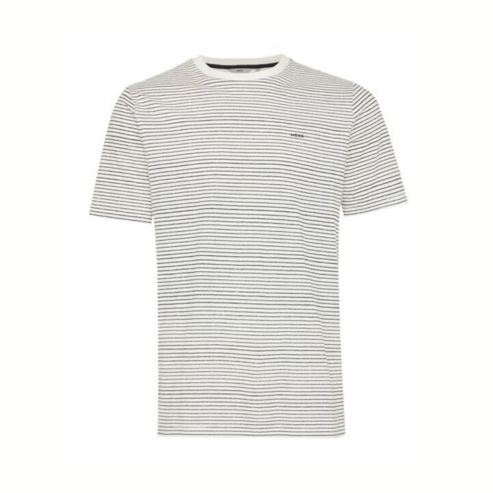 Mexx T-Shirt Ριγέ Άσπρη Μπλε Με Λαιμόκοψη - Image 5