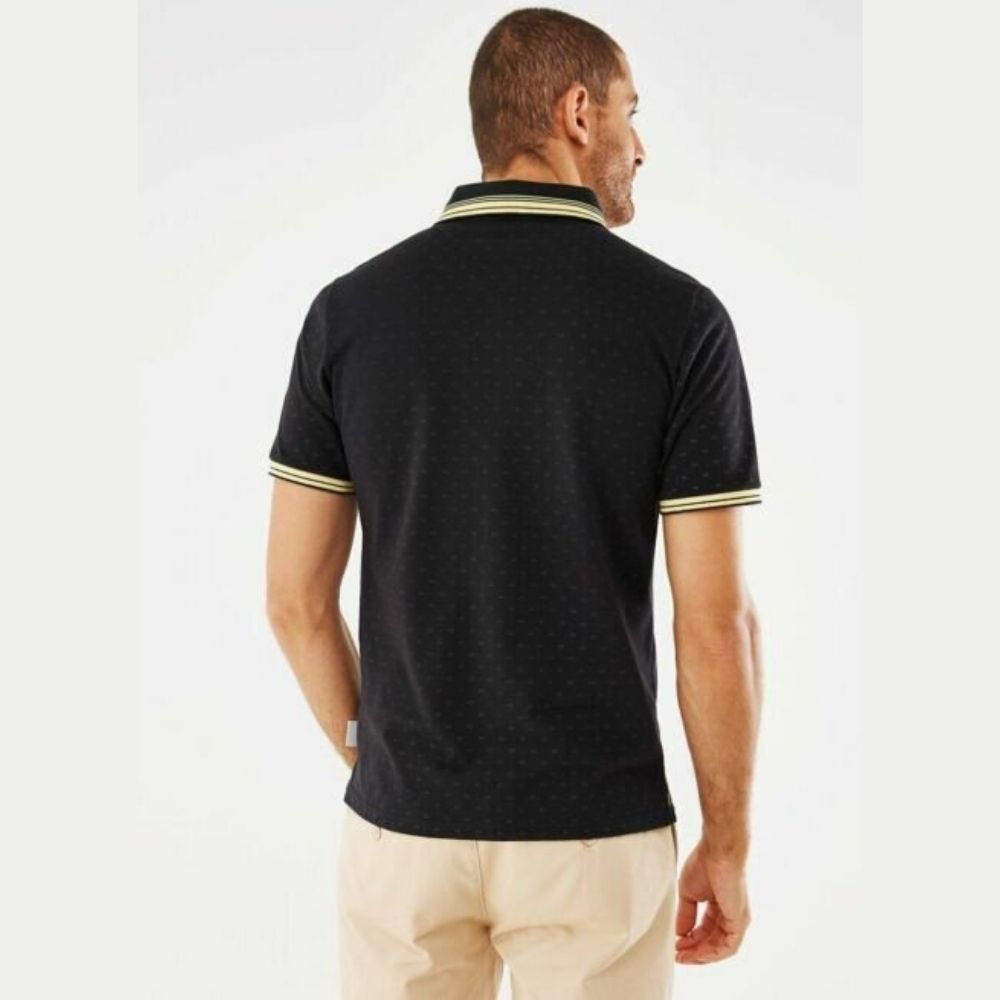 Mexx Μαύρο κοντομάνικο Pique Polo - Image 4