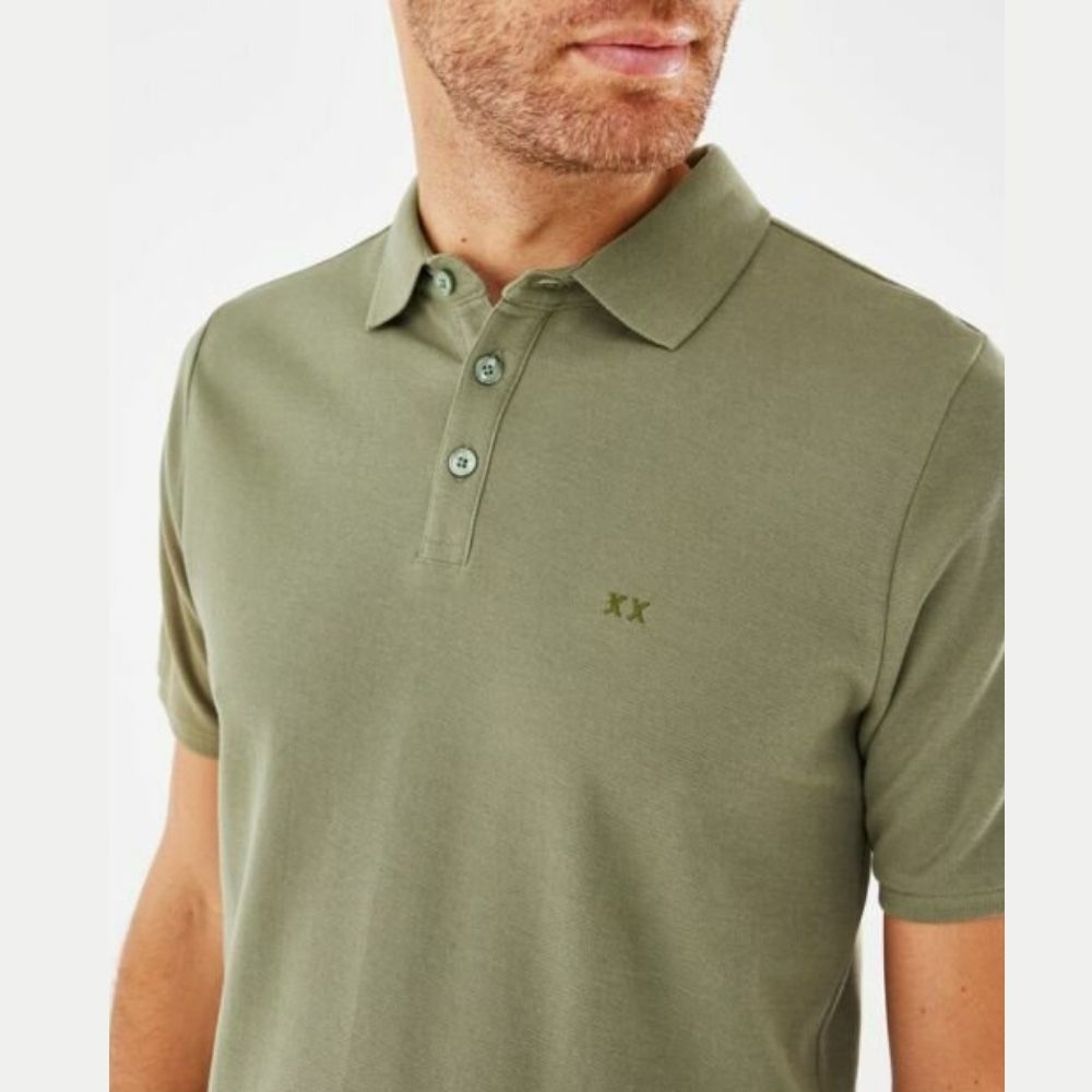 Mexx Λαδί κοντομάνικο Pique polo - Image 4