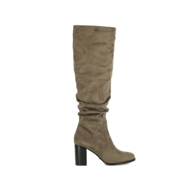 Mexx Μπότα Λαδί με τετράγωνο τακούνι